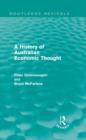 A History of Australian Economic Thought (Routledge Revivals) - Book