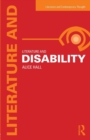 Literature and Disability - Book