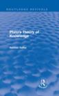 Plato's Theory of Knowledge (Routledge Revivals) - Book