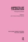 Aspects of Toleration Routledge Library Editions: Political Science Volume 41 - Book
