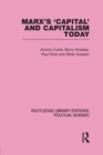 Marx's Capital and Capitalism Today Routledge Library Editions: Political Science Volume 52 - Book
