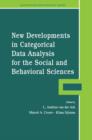 New Developments in Categorical Data Analysis for the Social and Behavioral Sciences - Book