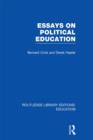 Essays on Political Education - Book