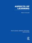 Aspects of Learning (RLE Edu O) - Book