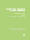 Shopping Centre Development (RLE Retailing and Distribution) - Book
