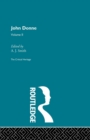 John Donne: The Critical Heritage : Volume II - Book