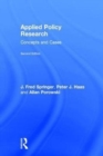 Applied Policy Research : Concepts and Cases - Book