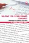Writing for Peer Reviewed Journals : Strategies for getting published - Book