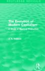 The Evolution of Modern Capitalism (Routledge Revivals) : A Study of Machine Production - Book