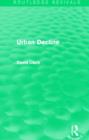 Urban Decline (Routledge Revivals) - Book