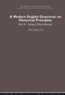 A Modern English Grammar on Historical Principles : Volume 4. Syntax (third volume) - Book