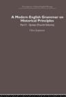 A Modern English Grammar on Historical Principles : Volume 5, Syntax (fourth volume) - Book