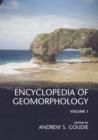 Encyclopedia of Geomorphology - Book