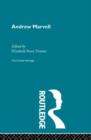 Andrew Marvell : The Critical Heritage - Book