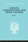 Private Corporations and their Control : Part 2 - Book