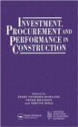 Investment, Procurement and Performance in Construction : The First National RICS Research Conference - Book