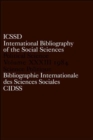 IBSS: Political Science: 1984 Volume 33 - Book