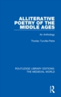 Alliterative Poetry of the Later Middle Ages : An Anthology - eBook