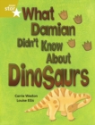 Rigby Star Independent Gold Reader 3: What Damian didn't Know about Dinosaurs - Book