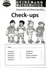 Heinemann Maths 1: Check-up Booklets (8 Pack) - Book