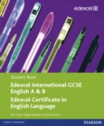 Edexcel International GCSE English A & B Student Book with ActiveBook CD - Book