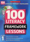 100 New Literacy Framework Lessons for Year 1 with CD-Rom - Book