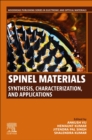 Spinel Materials : Synthesis, Characterization, and Applications - Book