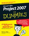 Microsoft Office Project 2007 For Dummies - Book