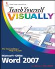 Teach Yourself VISUALLY Word 2007 - Book
