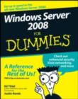 Windows Server 2008 For Dummies - eBook