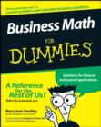 Business Math For Dummies - eBook