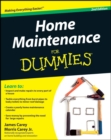 Home Maintenance For Dummies - Book