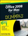 Office 2008 for Mac All-in-One For Dummies - Book