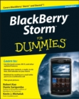 BlackBerry Storm For Dummies 2e - Book