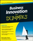 Business Innovation For Dummies - Book