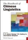 The Handbook of Chinese Linguistics - Book