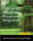 Decision Analysis for Management Judgment - Book