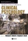 Handbook of Research Methods in Clinical Psychology - eBook