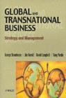 Global and Transnational Business : Strategy and Management - eBook