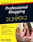 Professional Blogging For Dummies - eBook