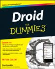 Droid X For Dummies - Book