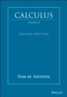 Calculus, Volume 2 - Book