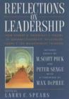 Reflections on Leadership : How Robert K. Greenleaf's Theory of Servant-Leadership Influenced Today's Top Management Thinkers - Book