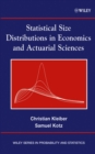 Statistical Size Distributions in Economics and Actuarial Sciences - Book