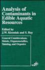 Analysis of Contaminants in Edible Aquatic Resources - Book