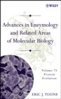 Advances in Enzymology and Related Areas of Molecular Biology, Volume 75 : Protein Evolution - Book
