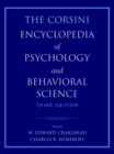 The Corsini Encyclopedia of Psychology and Behavioral Science, 4 Volume Set - Book
