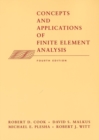 Concepts and Applications of Finite Element Analysis - Book