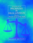 Handbook of Psychology in Legal Contexts - Book