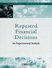 Repeated Financial Decisions : An Experimental Analysis - Book